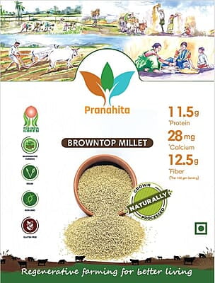 Organic Browntop Millet