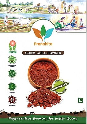Organic Curry Chilli Powder-200 g