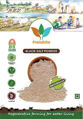 Organic Black Salt Powder-200 g