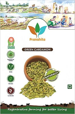Organic Cardamom Green (Elaichi)