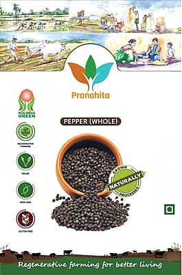 Organic Pepper Whole (Kali Mirch)